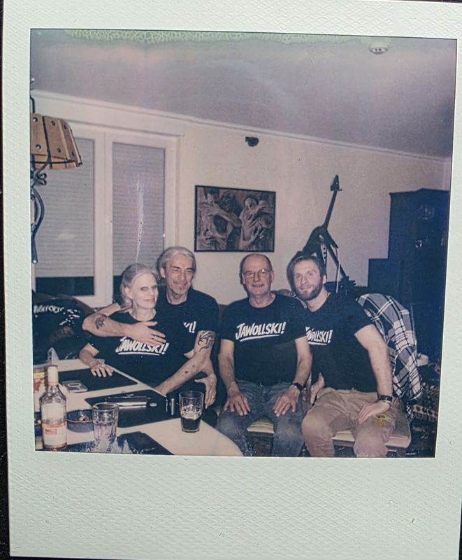 Bandfoto als Polaroid